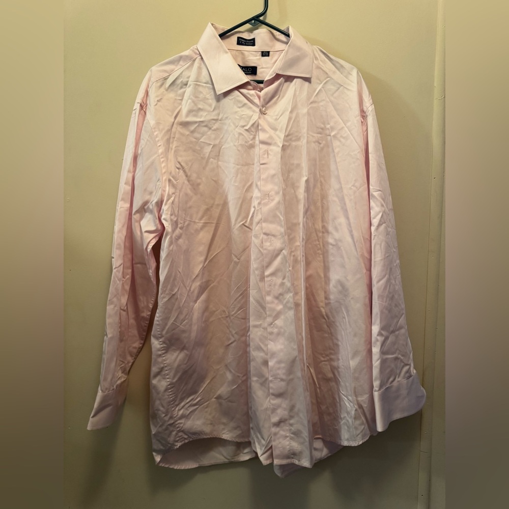 ITALO Slim Pink Collared Shirt 18.5
